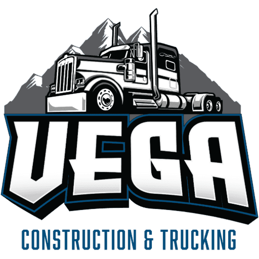 Vega plant conveyors and aggregate stockpiles